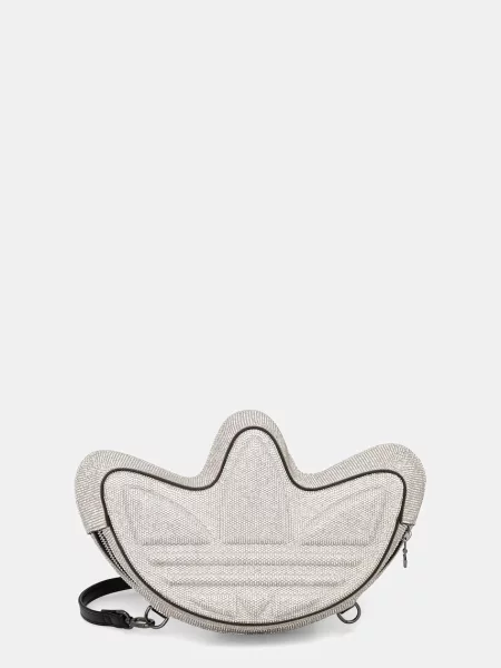 Torbica adidas Trefoil Rhinestone Srebrna