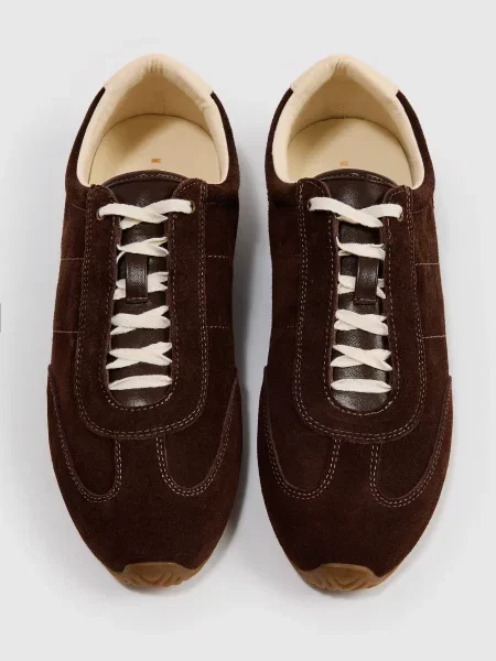 Mohito Sneakers stiliaus batai tamsiai ruda