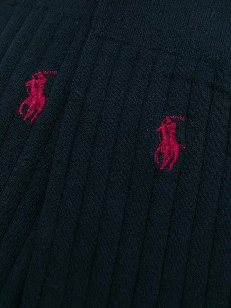 Cropp șosete Polo Ralph Lauren cu model floral negru