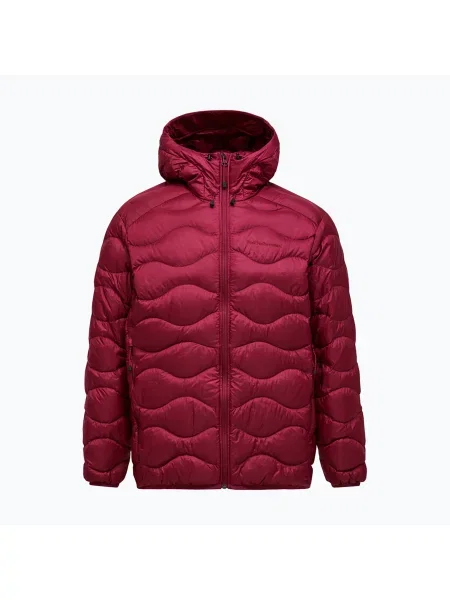 Geacă cu puf pentru bărbați Peak Performance Helium Down Hood Jacket Vertical Zenith