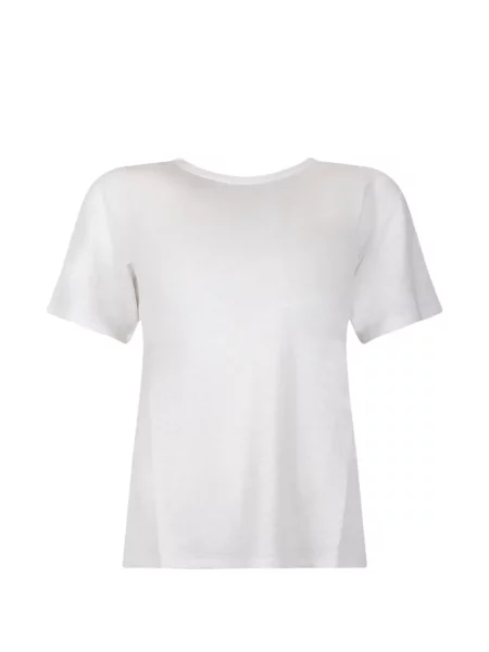Tricou Weekend Max Mara cu autograf alb