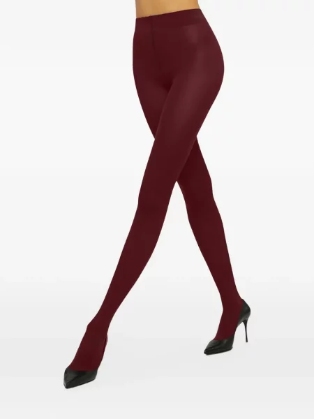 Dresuri Wolford de catifea roșu