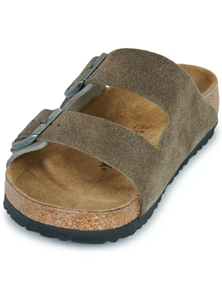 Papuci Birkenstock gri