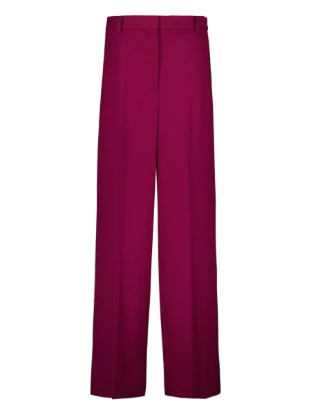 Pantaloni Stella Mccartney de lână violet