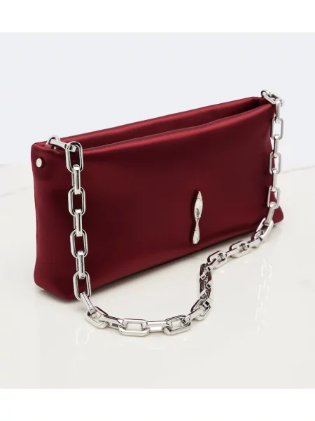 Satenska pisemska torbica Christian Louboutin