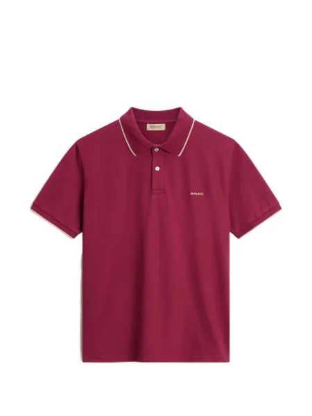 Tricou polo Woolrich roșu