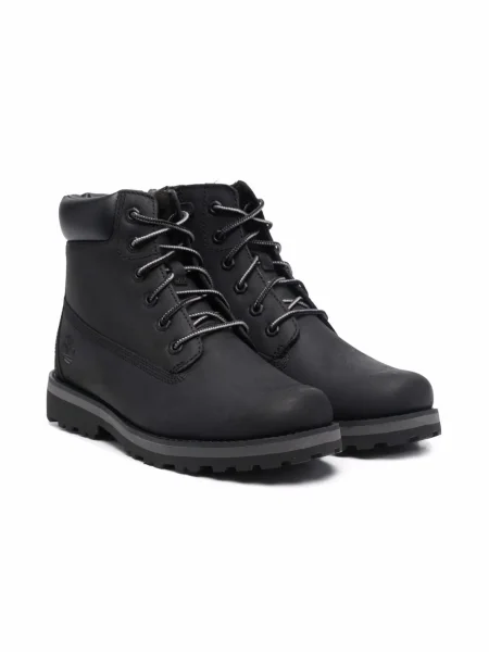 Dětské polokozačky Timberland černé