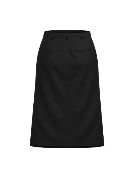 Spódnica midi Fendi czarna