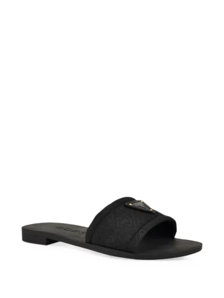 Sandale Guess cu autograf negru