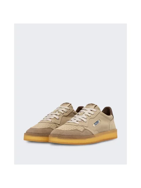 Sneakersy Autry skórzane beżowe