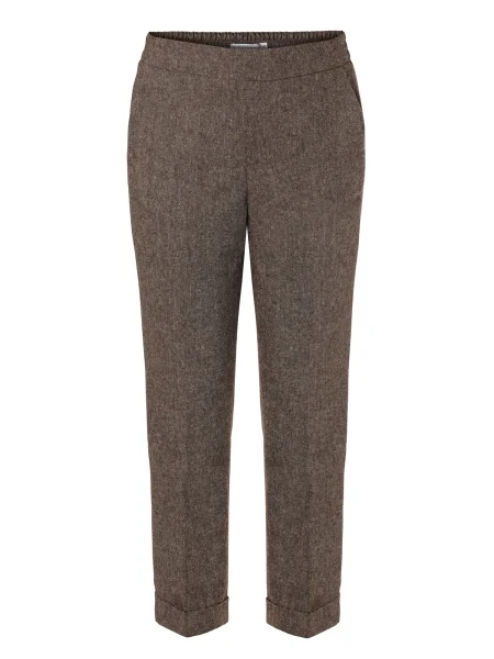 TATUUM Pantaloni cu dungă LILO 1 închis bej