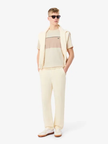Футболка Lacoste бежевая