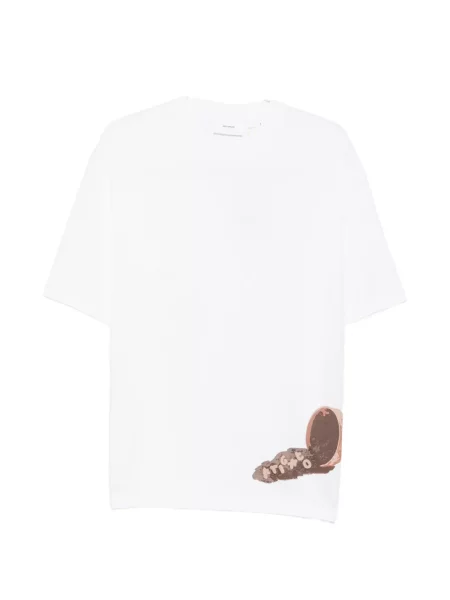 Tricou Axel Arigato cu imagine alb