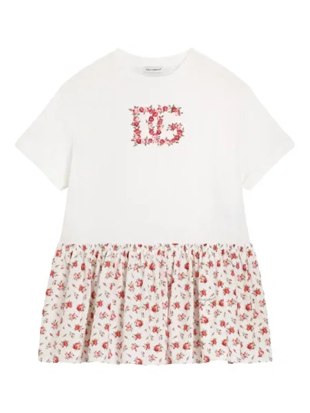 Sukienka dziecięca Dolce And Gabbana biała