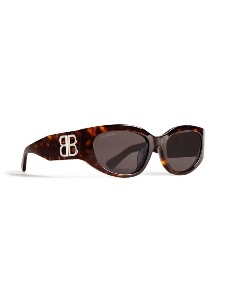 Saulės akiniai Balenciaga Eyewear ruda