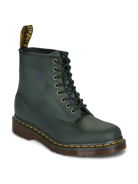 Pantofi Dr. Martens din piele verde