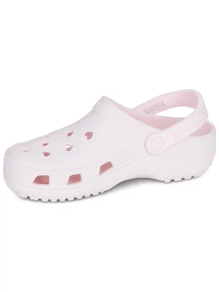 Szív mintás klasszikus félcipő Crocs rózsaszín