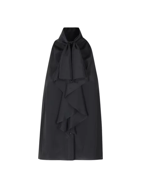 Bluzka Alberta Ferretti ze stretchu czarna