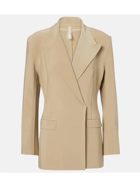 Bunda Norma Kamali béžová