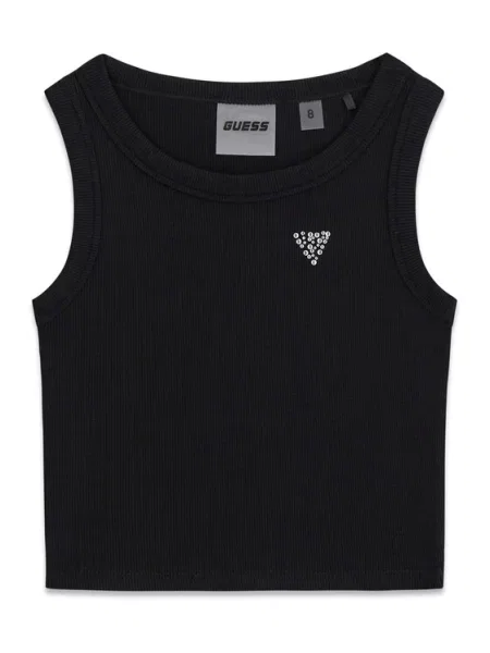 Dětské top Guess černý