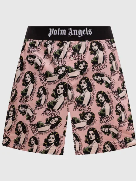 Шорти Pinup Palm Angels рожеві