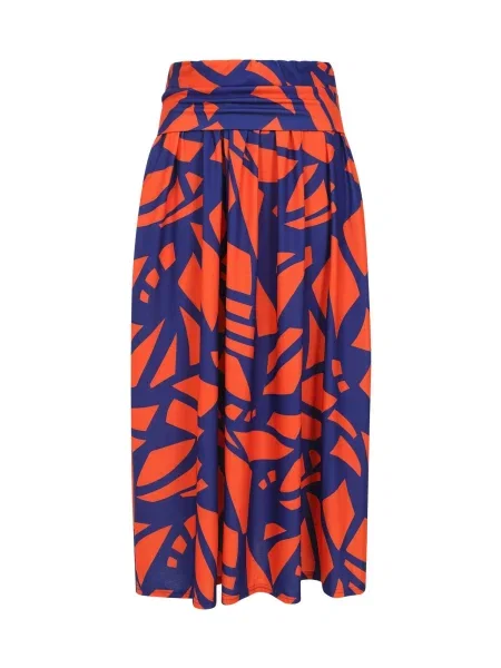 HotSquash Fustă albastru / orange roșu