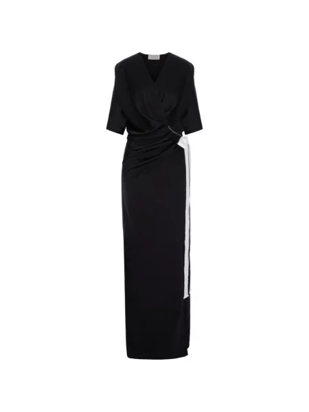 Rochie maxi V:pm Atelier drapată negru