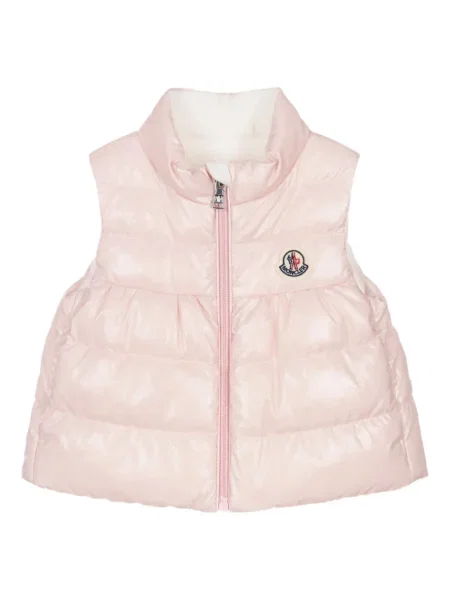Kamizelka dziecięca Moncler Enfant różowa