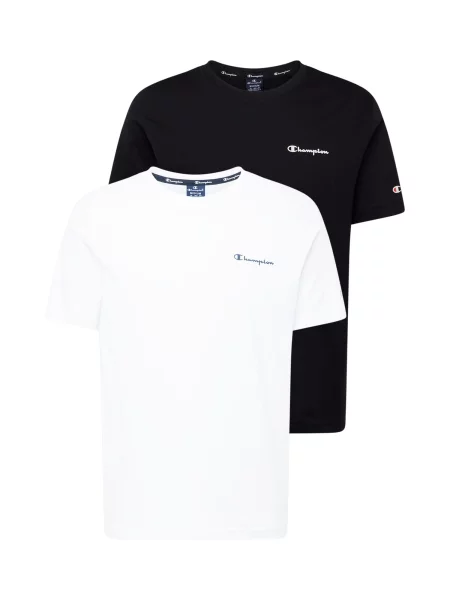 Champion Tricou negru alb