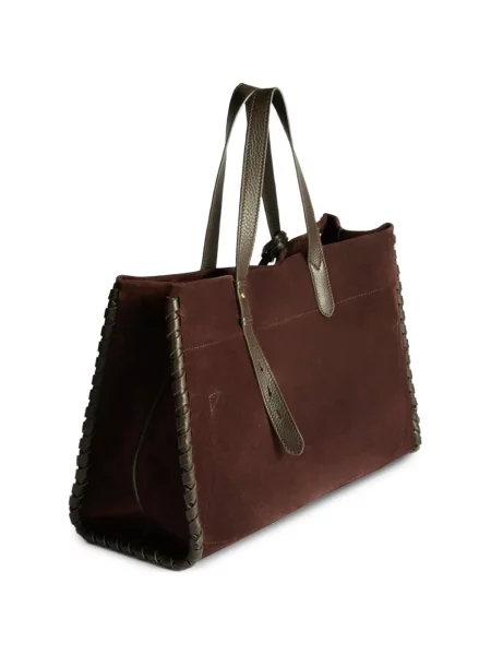 Geantă shopper Anya Hindmarch maro