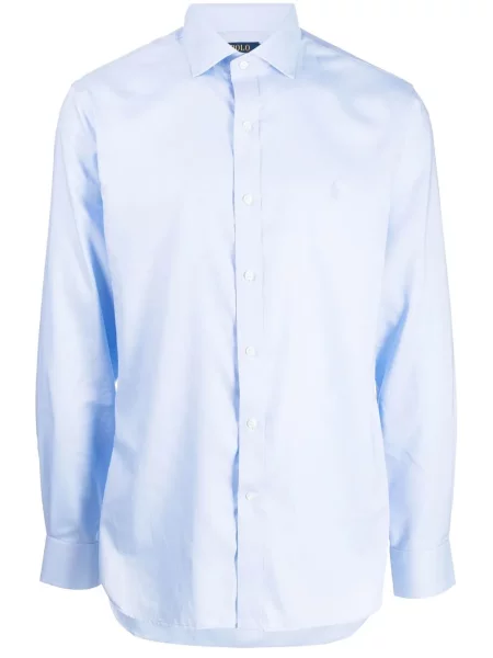 Hímzett lenvászon ing Polo Ralph Lauren fehér