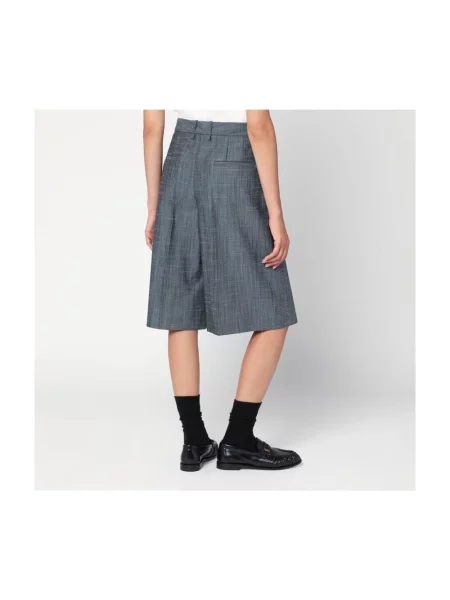 Spodnie Jil Sander casual szare