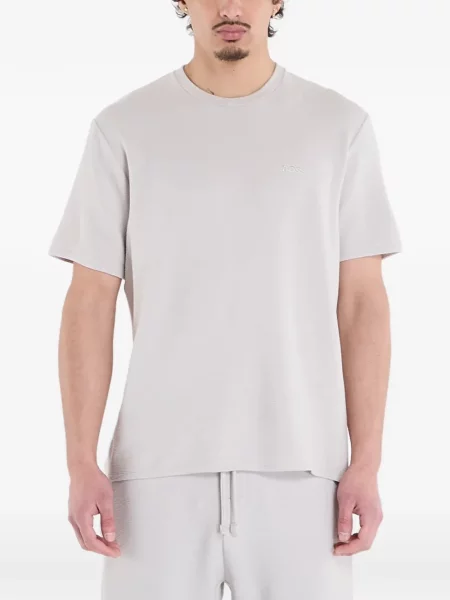 Tricou Hugo cu nervuri gri