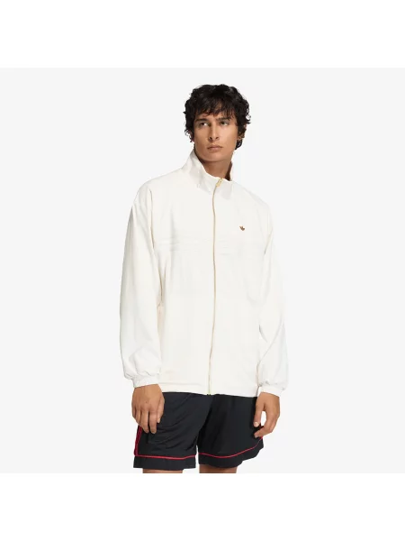 Hanorac Adidas Originals alergare alb