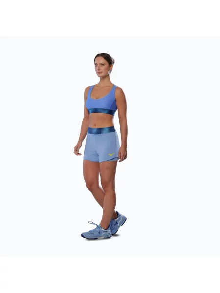 Biustonosz Mizuno Frontier Bra niebieski