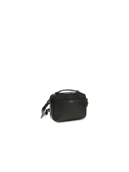 Torba crossbody Ferragamo skórzana czarna