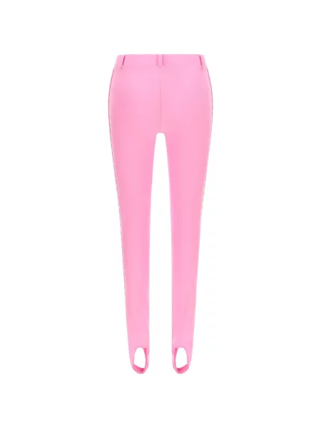 Leggings Moschino cu autograf roz