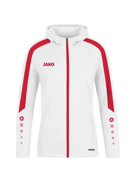 Bluza dresowa z kapturem Jako Power biała
