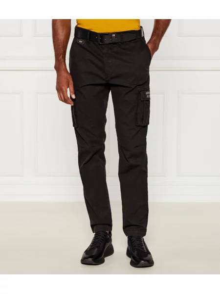 Aeronautica Militare Pantaloni cargo negru