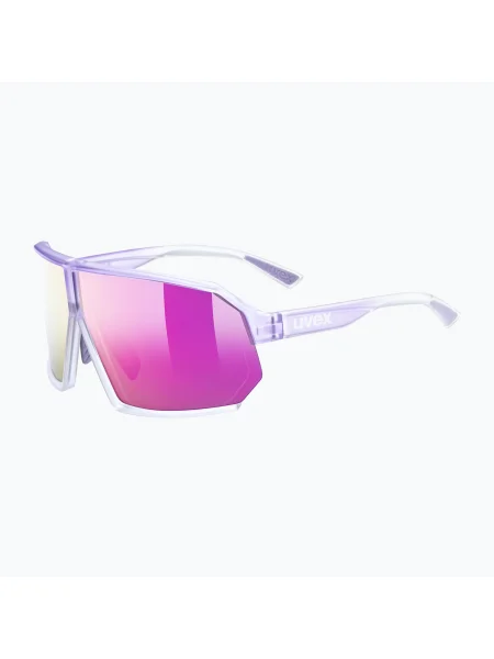 Napszemüveg UVEX Sportstyle purple fade/mirror purple. Méret: OS lila