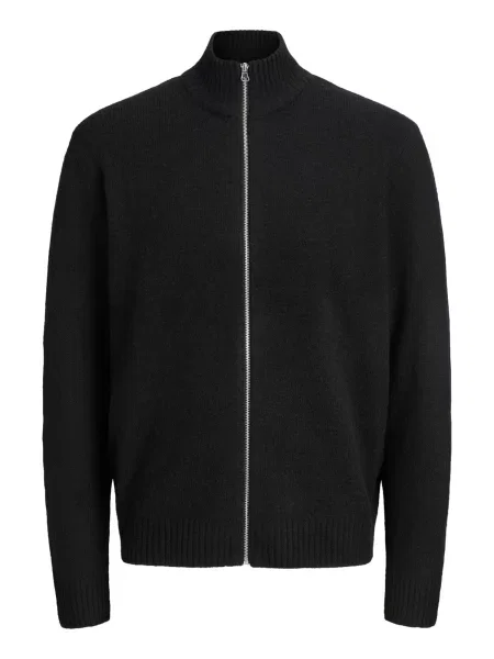 JACK & JONES Geacă tricotată JJSOHO OLLIE' negru