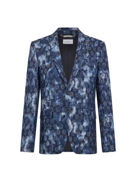 Marynarka Philipp Plein niebieska