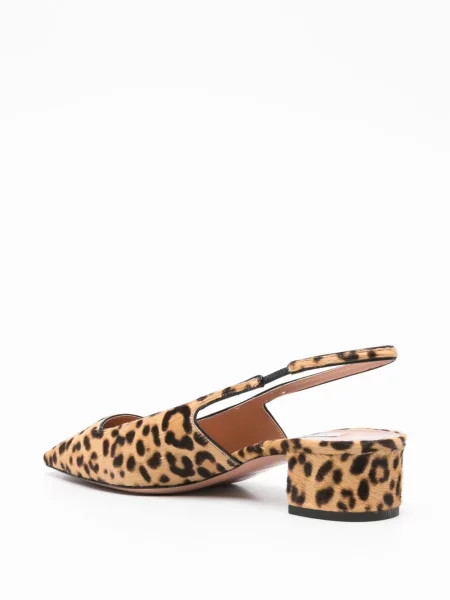 Pantofi cu toc Aquazzura maro