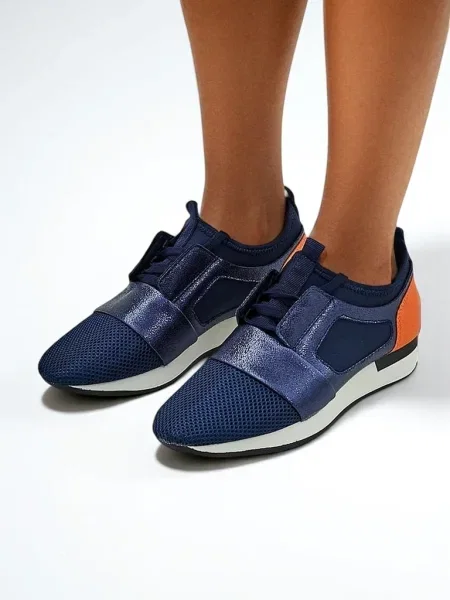 Sneakerși Resti albastru