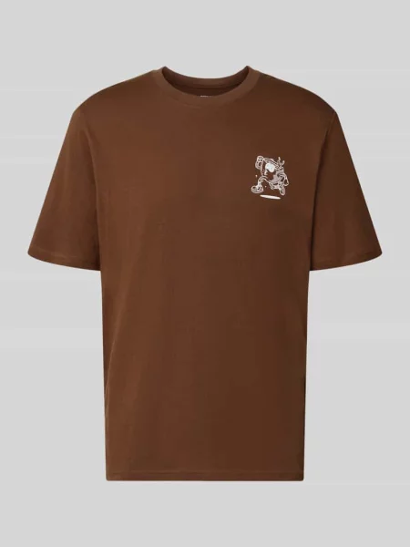 T-shirt o kroju regular fit z czystej bawełny model BREWY' Jack & Jones