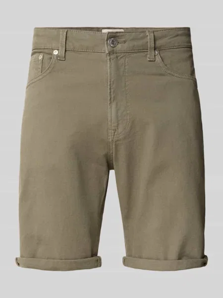 Szorty jeansowe z brzegiem i wpuszczanymi model RICK ALLEN' Jack & Jones