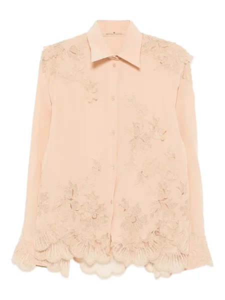 Cămașă Ermanno Scervino cu model floral din dantelă