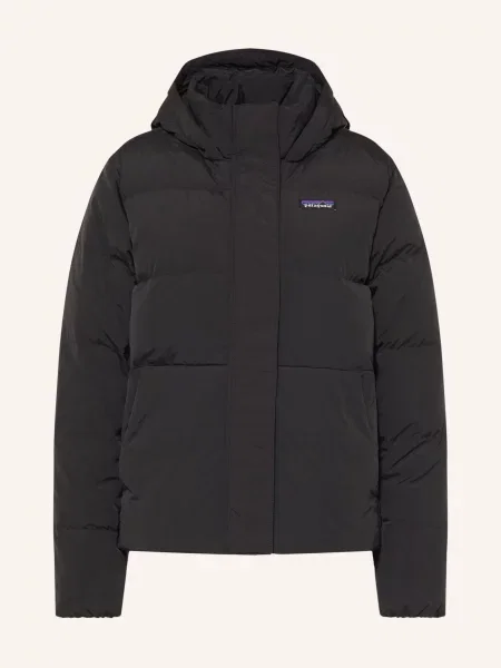 Patagonia Péřové Bundy Sisar Down Hoody černá