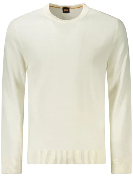 Пуловер Boss бяло