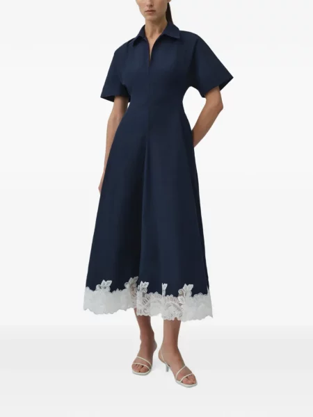 Rochie midi Simkhai din dantelă albastru
